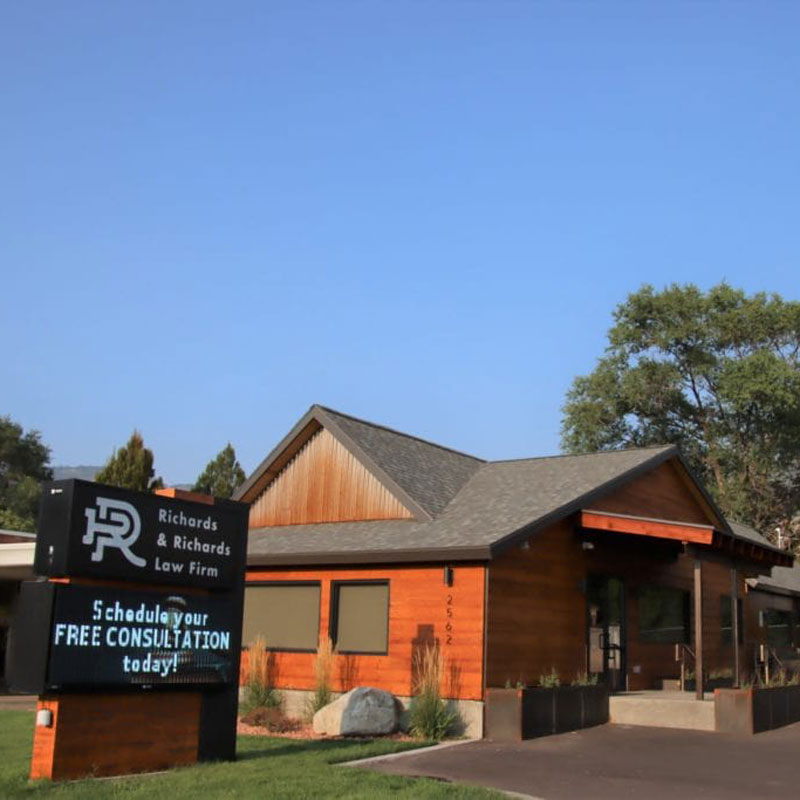 Richards & Richards Law Firm office building in Ogden, UT